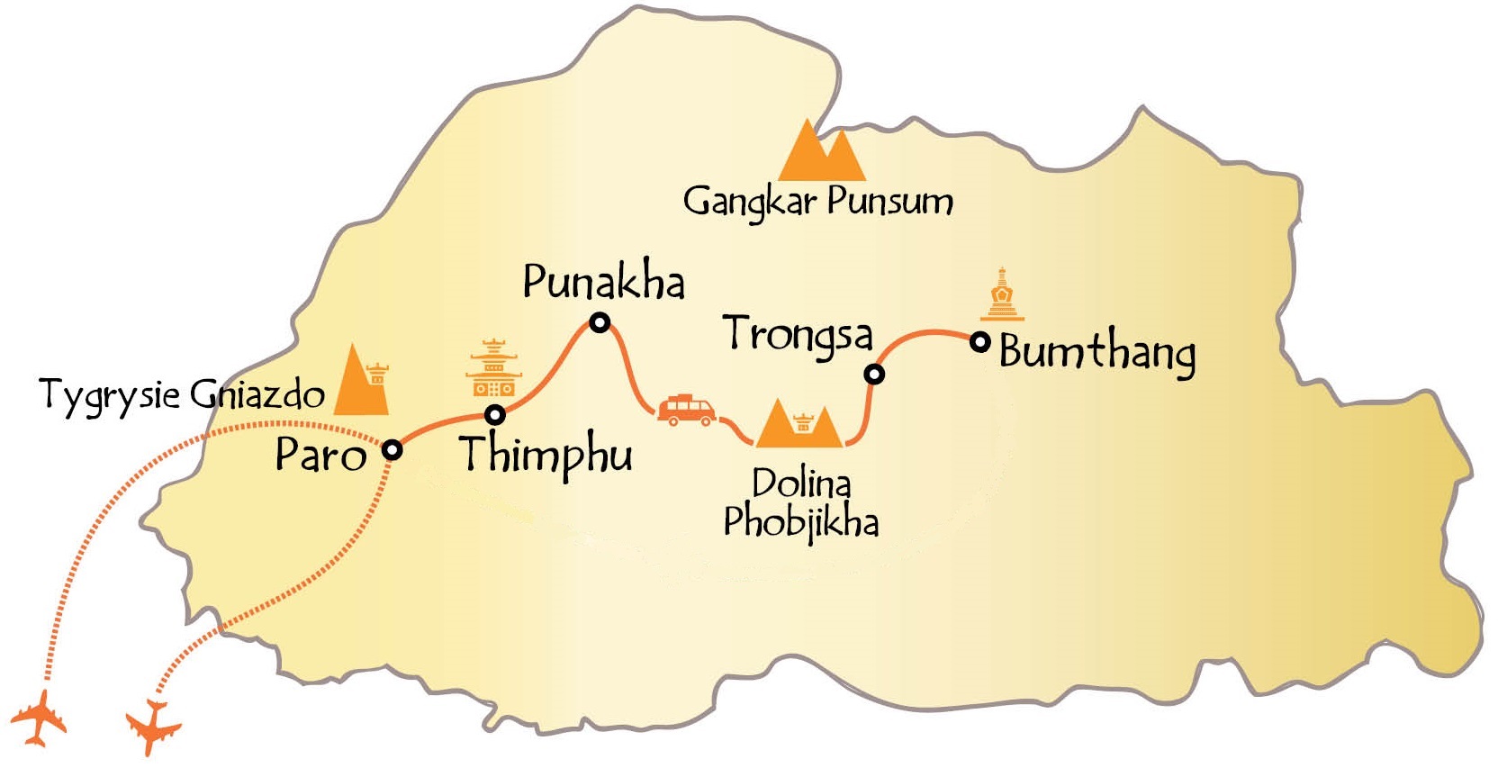 Bhutan - Królestwo Grzmiącego Smoka 13 dni